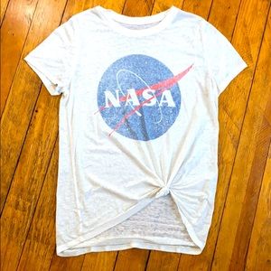 NASA faded tee